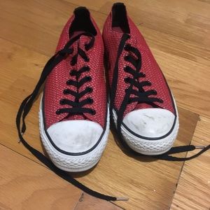 Converse Red sneakers🔥🔥